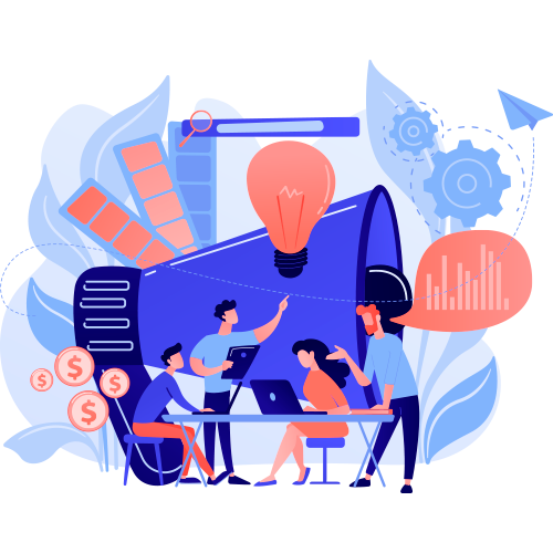 web development illustration